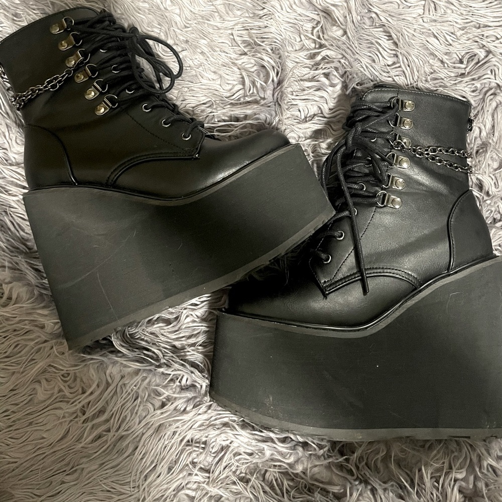 (Sold) Demonia boots size 8
